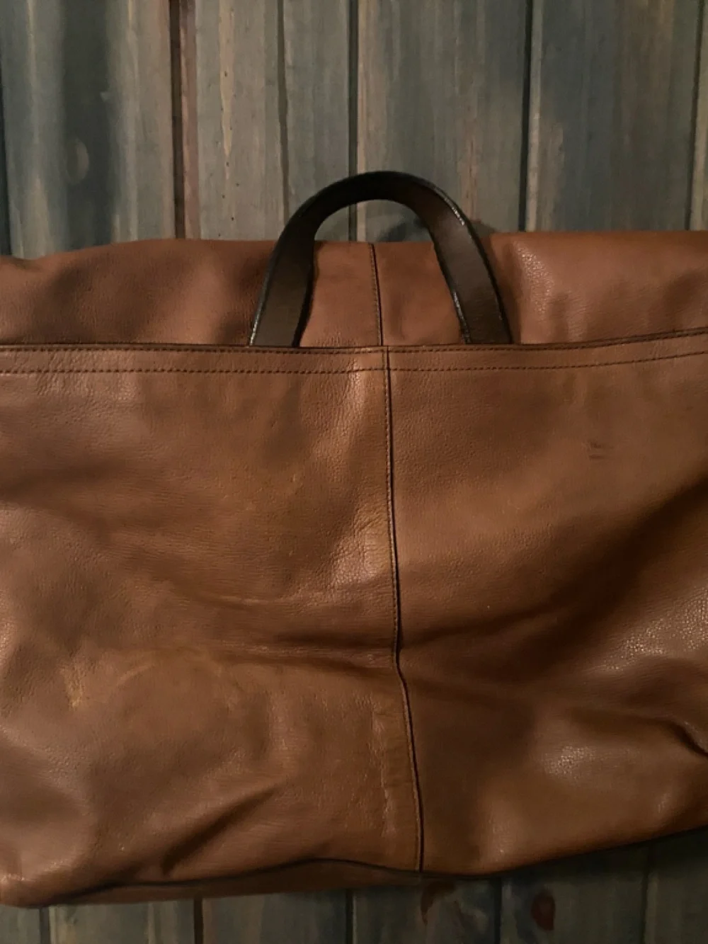 Coach Brown Leather Vintage Messenger Bag for Men - Picture 4 of 13